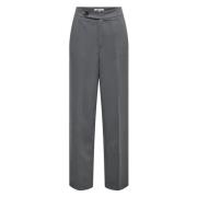 Mel Straight Broek Only , Gray , Dames