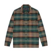 Check Flannel Overshirt Lyle & Scott , Multicolor , Heren