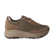 Beige Gore-Tex Damessneakers Igi&Co , Beige , Dames