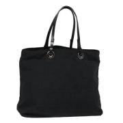 Pre-owned Canvas handbags Fendi Vintage , Black , Dames