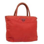 Pre-owned Fabric prada-bags Prada Vintage , Red , Dames