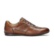 Bruine halfschoenen in smart casual stijl Kazar , Brown , Heren