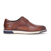 Leren Derby-schoenen voor heren Kazar , Brown , Heren