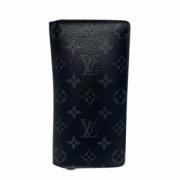 Pre-owned Canvas wallets Louis Vuitton Vintage , Black , Dames