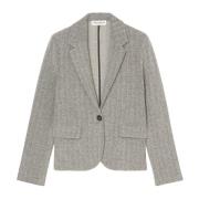 Gewone jersey blazer Marc O'Polo , Gray , Dames