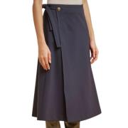 Elegant A-Line Skirt Liviana Conti , Blue , Dames