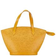 Pre-owned Leather louis-vuitton-bags Louis Vuitton Vintage , Yellow , ...