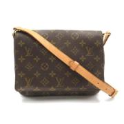 Pre-owned Canvas louis-vuitton-bags Louis Vuitton Vintage , Brown , Da...