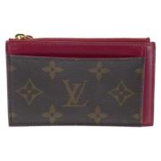 Pre-owned Canvas wallets Louis Vuitton Vintage , Brown , Dames