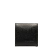 Pre-owned Leather wallets Burberry Vintage , Black , Dames