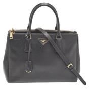 Pre-owned Leather prada-bags Prada Vintage , Black , Dames