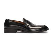 Heren luxe leren loafers uit de beperkte collectie Kazar , Black , Her...