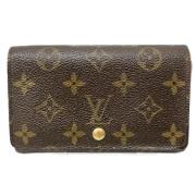 Pre-owned Canvas wallets Louis Vuitton Vintage , Brown , Heren