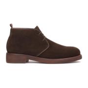 Bruine Suède Veterschoenen Kazar , Brown , Heren