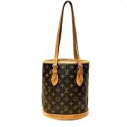 Pre-owned Canvas louis-vuitton-bags Louis Vuitton Vintage , Brown , Da...