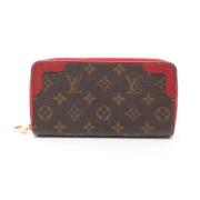 Pre-owned Canvas wallets Louis Vuitton Vintage , Brown , Dames