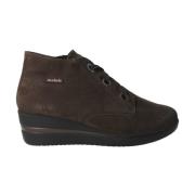 Bruine suède dames enkellaarzen Mephisto , Brown , Dames