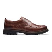 Bruine veterschoen voor heren Clarks , Brown , Heren