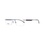 Rechthoekige optische monturen met demo-brillen Hugo Boss , Gray , Her...