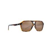 Aviator Zonnebril Wedges H880 in Havana Maui Jim , Brown , Dames