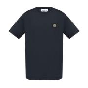 Casual T-shirt A0020 Stone Island , Blue , Heren