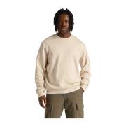 Geborduurde Crew Neck Sweatshirt Lyle & Scott , Beige , Heren