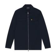 Katoenen Overshirt Geweven Shirts Lyle & Scott , Blue , Heren