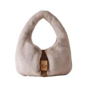 Nuvola Hobo Tas Borbonese , Beige , Dames