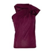 Stijlvolle Top met Strik Detail Giambattista Valli , Brown , Dames