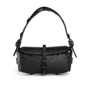 Zwart Mat Zwart Stereo Tas Kuboraum , Black , Dames