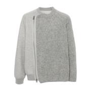 Grijze Wol Paneljas Sacai , Gray , Heren