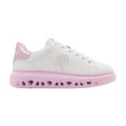 Witte Sneakers Kapri Kl64530N Vrouwen Karl Lagerfeld , White , Dames