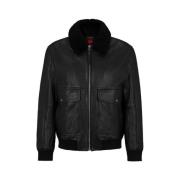 Stijlvolle Herenjas Hugo Boss , Black , Heren