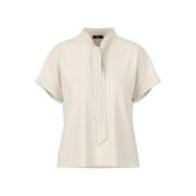 Stijlvolle Shirts en Tops Collectie Marc Cain , White , Dames