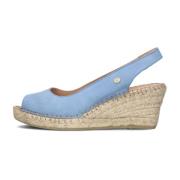 Blauwe Espadrilles Clare Beau Fred De La Bretoniere , Blue , Dames