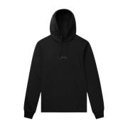 Moderne Hoodie in Jet Black Balr. , Black , Heren