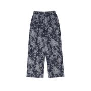 Bloemen Jacquard Denim Jack The New Society , Blue , Dames