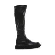 Zwarte Leren Laars 2971 Rotta , Black , Dames