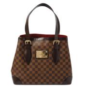 Pre-owned Canvas louis-vuitton-bags Louis Vuitton Vintage , Brown , Da...