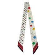 Pre-owned Canvas scarves Louis Vuitton Vintage , Multicolor , Dames