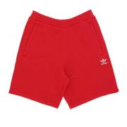 Essential Short Sweatpants Scarlet Adidas , Red , Heren