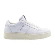 Witte Leren Basket Sneakers Saint Sneakers , White , Dames