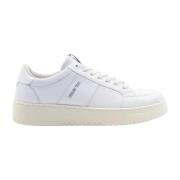 Witte Leren Sneakers Ss24 Saint Sneakers , White , Heren