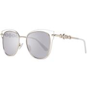 Witte Cat Eye Zonnebril Guess , White , Dames