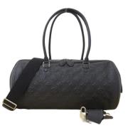 Pre-owned Canvas louis-vuitton-bags Louis Vuitton Vintage , Black , Da...