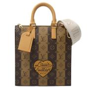 Pre-owned Canvas louis-vuitton-bags Louis Vuitton Vintage , Brown , Da...