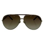 Pre-owned Plastic sunglasses Gucci Vintage , Brown , Dames