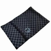 Pre-owned Canvas scarves Louis Vuitton Vintage , Gray , Dames