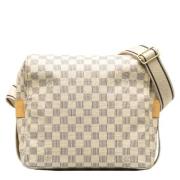 Pre-owned Canvas louis-vuitton-bags Louis Vuitton Vintage , White , Da...