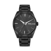 Herenhorloge Neist Zwart Metaal Pl.15712Jsb/02M Police , Black , Heren